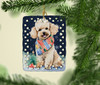 Poodle Christmas Porcelain Ornament DAC3568 product image at NuMercy 2