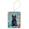 Scottish Terrier Christmas Porcelain Ornament DAC3636 product image at NuMercy