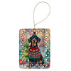 Dachshund Christmas Porcelain Ornament DAC3432 product image at NuMercy