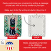 Schipperke Christmas Porcelain Ornament DAC3623 product image at NuMercy 3