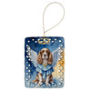 Cocker Spaniel My Angel Porcelain Christmas Ornament DAC6981 product image at NuMercy