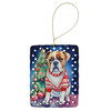 Boxer Christmas Porcelain Ornament DAC3395 product image at NuMercy
