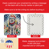 Alaskan Malamute Christmas Porcelain Ornament DAC3327 product image at NuMercy 3