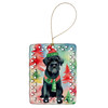Schnauzer Christmas Porcelain Ornament DAC3625 product image at NuMercy