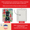 Schnauzer Christmas Porcelain Ornament DAC3625 product image at NuMercy 3