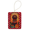 Boykin Spaniel Holiday Christmas Porcelain Ornament product image at NuMercy