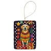 Labrador Retriever Holiday Christmas Porcelain Ornament DAC3119 product image at NuMercy