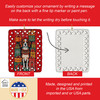 Beagle Holiday Christmas Porcelain Ornament product image at NuMercy 3