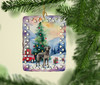 Scottish Deerhound Christmas Porcelain Ornament DAC3640 product image at NuMercy 2