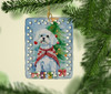 Maltese Christmas Porcelain Ornament DAC3519 product image at NuMercy 2
