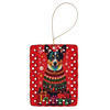 Lancashire Heeler Holiday Christmas Porcelain Ornament product image at NuMercy