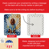 Irish Setter My Angel Porcelain Christmas Ornament product image at NuMercy 3