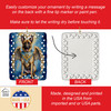 Belgian Malinois My Angel Porcelain Christmas Ornament product image at NuMercy 3