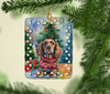 English Cocker Spaniel Christmas Porcelain Ornament DAC3451 product image at NuMercy 2