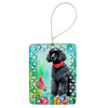 Poodle Christmas Porcelain Ornament DAC3571 product image at NuMercy