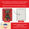 Yorkshire Terrier Holiday Christmas Porcelain Ornament DAC3177 product image at NuMercy 3