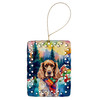 English Cocker Spaniel Christmas Porcelain Ornament DAC3449 product image at NuMercy
