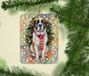 Saint Bernard Christmas Porcelain Ornament DAC3613 product image at NuMercy 2