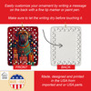 Dogue de Bordeaux Holiday Christmas Porcelain Ornament product image at NuMercy 3