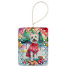 Westie Christmas Porcelain Ornament DAC3686 product image at NuMercy