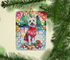 Westie Christmas Porcelain Ornament DAC3686 product image at NuMercy 2