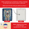 Bull Terrier My Angel Porcelain Christmas Ornament product image at NuMercy 3