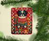 Japanese Chin Holiday Christmas Porcelain Ornament product image at NuMercy 2