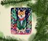 Shiba Inu Christmas Porcelain Ornament DAC3652 product image at NuMercy 2