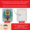 Keeshond Christmas Porcelain Ornament DAC3491 product image at NuMercy 3