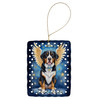 Greater Swiss Mountain Dog My Angel Porcelain Christmas Ornament product image at NuMercy