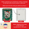 Westie Christmas Porcelain Ornament DAC3683 product image at NuMercy 3