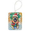 Bullmastiff Christmas Porcelain Ornament DAC3400 product image at NuMercy