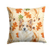 Tan Icelandic Sheepdog Heirloom Fall Throw Pillow 14" x 14" product image at NuMercy