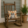 Keeshond Heirloom Fall Throw Pillow 14" x 14" product image at NuMercy 4