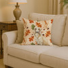 Cream Saluki Heirloom Fall Throw Pillow 14" x 14" product image at NuMercy 2