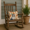 Blue Merle Collie Heirloom Fall Throw Pillow 14" x 14" product image at NuMercy 4