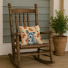 Blue American Staffordshire Terrier Heirloom Fall Throw Pillow 14" x 14" product image at NuMercy 4