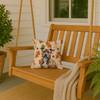 Brindle Staffordshire Bull Terrier Heirloom Fall Throw Pillow 14" x 14" product image at NuMercy 3