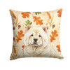 Cream Chow Chow Heirloom Fall Throw Pillow 14" x 14" product image at NuMercy