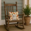 White Great Pyrenees Heirloom Fall Throw Pillow 14" x 14" product image at NuMercy 4