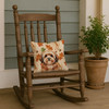 Sable Havanese Heirloom Fall Throw Pillow 14" x 14" product image at NuMercy 4