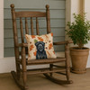Black Briard Heirloom Fall Throw Pillow 14" x 14" product image at NuMercy 4