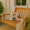 Welsh Terrier Heirloom Fall Throw Pillow 14" x 14" product image at NuMercy 3