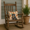 Black and Tan Tibetan Mastiff Heirloom Fall Throw Pillow 14" x 14" product image at NuMercy 4