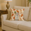 Borzoi Heirloom Fall Throw Pillow 14" x 14" product image at NuMercy 2