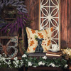 Black Italian Greyhound Heirloom Fall Throw Pillow 14" x 14" product image at NuMercy 7
