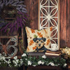 Black and Tan Norfolk Terrier Heirloom Fall Throw Pillow 14" x 14" product image at NuMercy 7