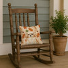 Cream Tibetan Spaniel Heirloom Fall Throw Pillow 14" x 14" product image at NuMercy 4