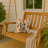 Grizzle and Tan Border Terrier Heirloom Fall Throw Pillow 14" x 14" product image at NuMercy 3