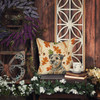 Grizzle and Tan Border Terrier Heirloom Fall Throw Pillow 14" x 14" product image at NuMercy 7